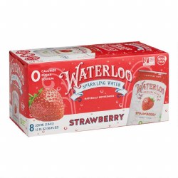 Waterloo Strawberry 8 pack