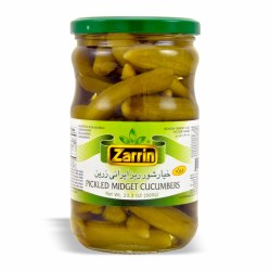 Zarrin Pickled Midget Cucumbers 660g jar