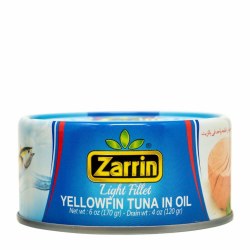 Zarrin Yellowfin Tuna in Oil 6 oz