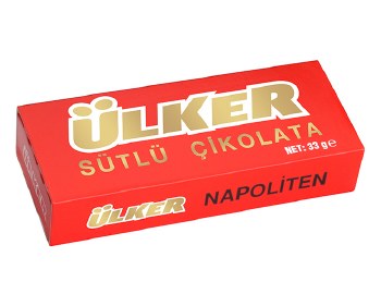 Ulker Napoliten Milk Chocolate 33g