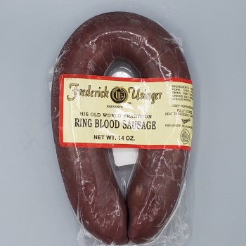 Usinger Ring Blood Sausage 14 oz