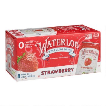 Waterloo Strawberry 8 pack