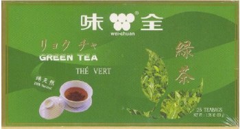 Wei-Chuan Japanese Green Tea 25 bag