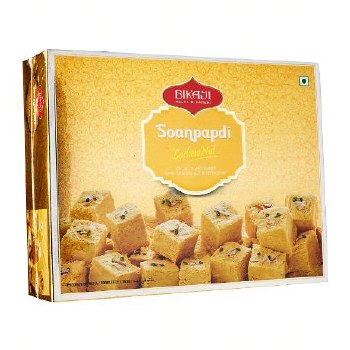 Bikaji Cashew Soan Papdi 500g