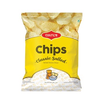 Bikaji Chips Tangy Salted 80g