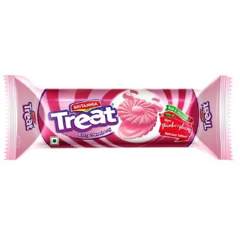 Britannia Treat Strawberry120g