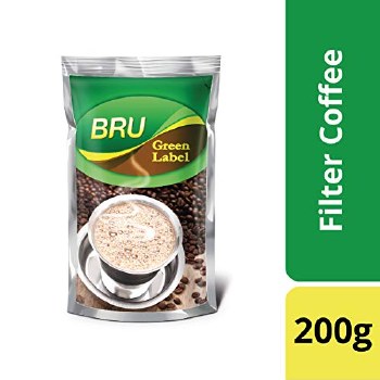 Bru Green Label  Coffee 200g