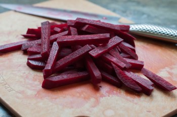Cut Beetroot
