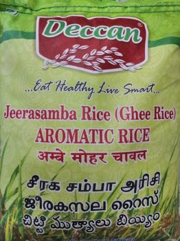 Deccan Jeera Samba Rice 10lb