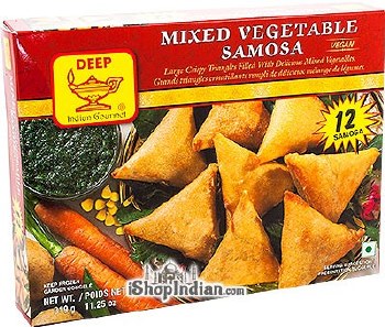 Deep Samosa Mix-Veg 12Ct