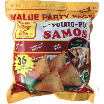 Deep Samosa Potato Peas 36ct