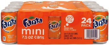 Fanta Can box 24 ct
