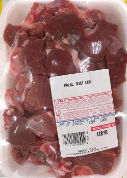 Halal Goat Leg