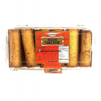 Golden Eggless Cake Rusk 650g