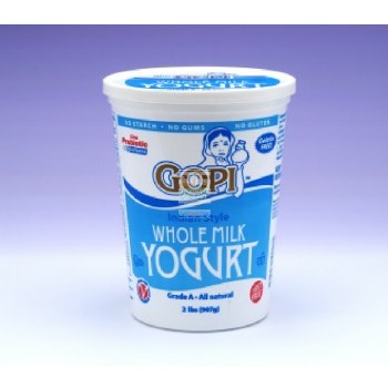 Gopi Whole Milk Yogurt 2lb