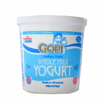Gopi Whole Milk Yogurt 4lb