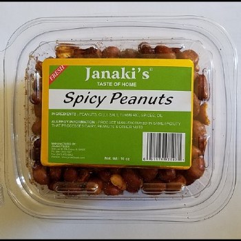 Janaki's Spicy Peanuts 10oz