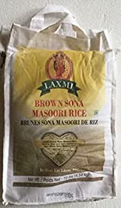 Laxmi Brown Sona Masoori 10 lb