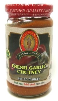 Laxmi Garlic Chutney 8oz