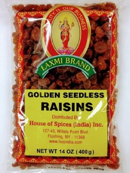 Laxmi Golden Raisins 400g