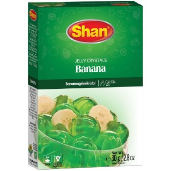 Shan Banana Jelly Crystals 80g