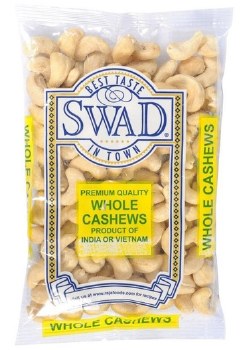 Swad Cashew Whole 200g