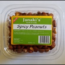 Janaki's Spicy Peanuts 10oz