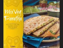 Moplleez Mix-Veg Paratha 400g