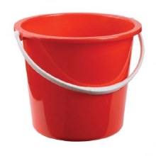 Plastic Bucket Red 30ltr