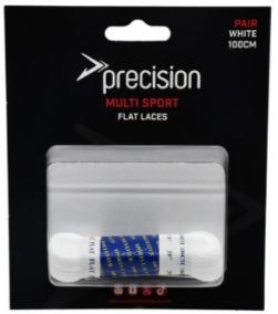 Precision Laces 180cm White Fl