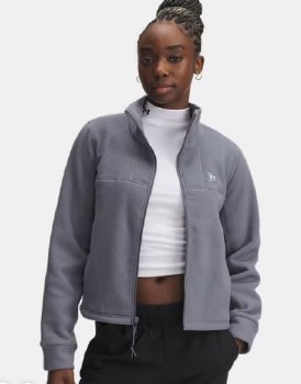 UA W Expanse Fleece HZ M Dark