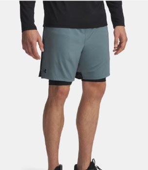 UA Tech Vent 2in1 Short Mens S