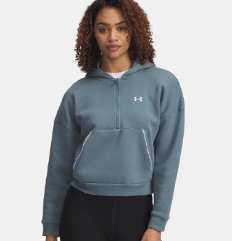 UA Rival Piped HZ Hoodie XS Gr