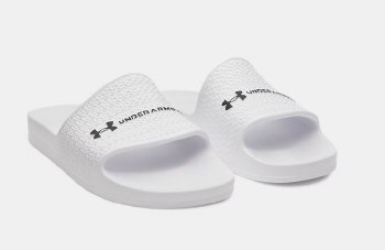 UA W Armour Slide Lite 3.5 Whi