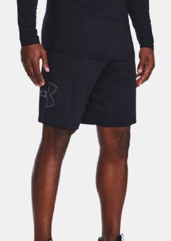 UA Tech Graphic Short S Black