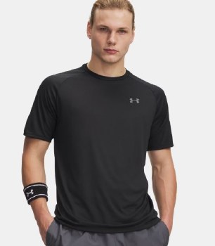 UA Tech 2.0 SS Tee XS  Black