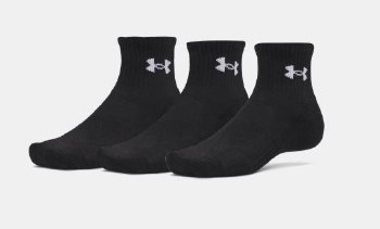 UA Performance Cotton 3pk Qtr