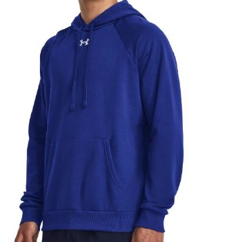UA Rival Fleece S Blue