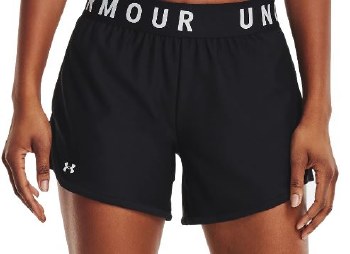 UA Play Up 5" Shorts S Black