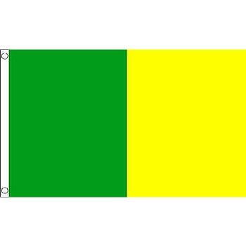3x2 Flag 3x2 Green/Gold