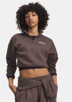 UA Rival Fleece Varsity M Brow