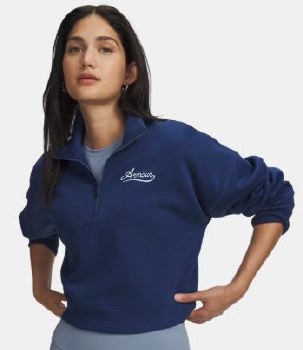 UA Rival Fleece Varsity XS Blu