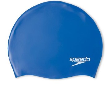 Speedo Moulded Silicone Cap Ad