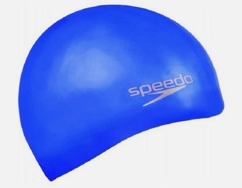 Speedo Moulded Silicone Cap Ad