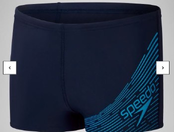 Speedo Medley logo Aquashort J