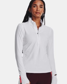 UA Launch Pro Half/Zip M White