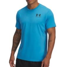 UA HeatGear Fitted SS XL Blue