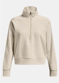 UA Rival Fleece HZ XL Cream
