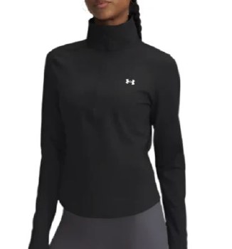 UA Motion 1/2 Zip EMEA XS Blac
