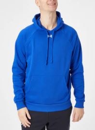 UA Rival Fleece Hoodie S Dark